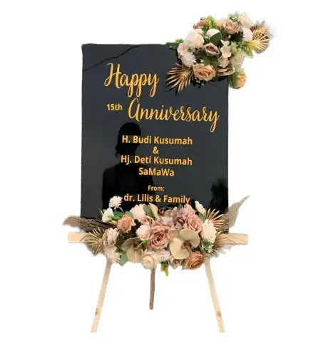 Papan Bunga Akrilik Sundul